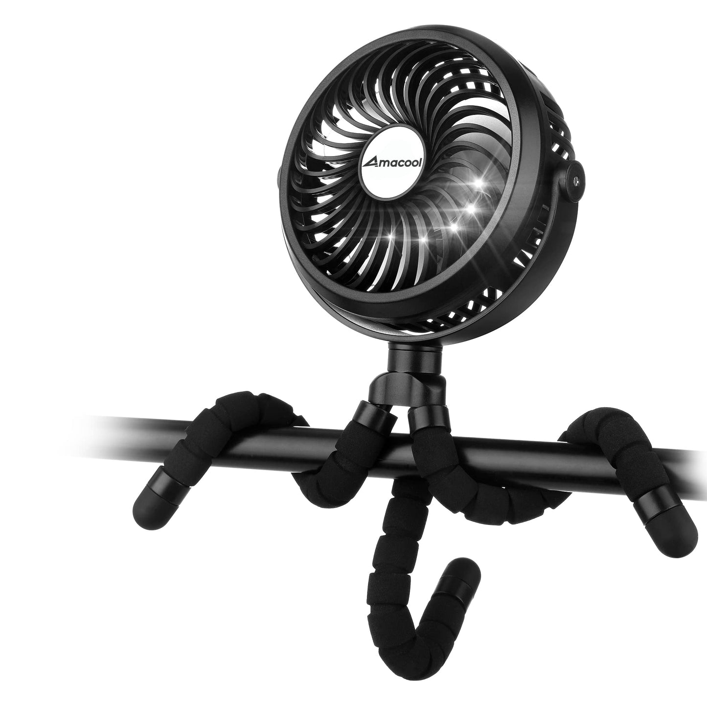 AMACOOL Rechargeable Stroller Fan