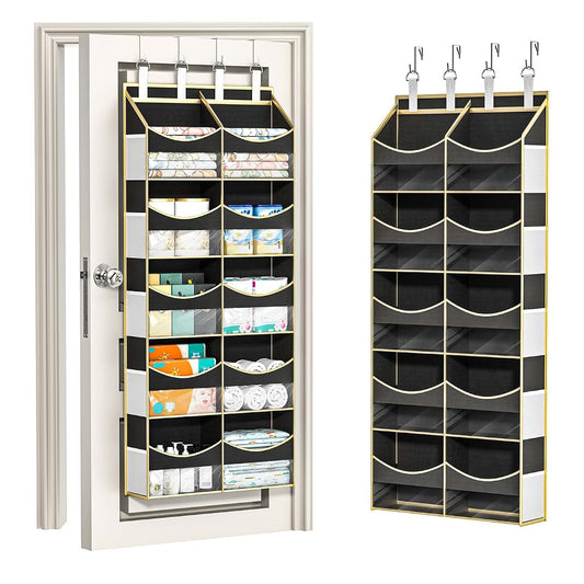 5 Tier Over the Door Storage Organizer, 10 Compartments