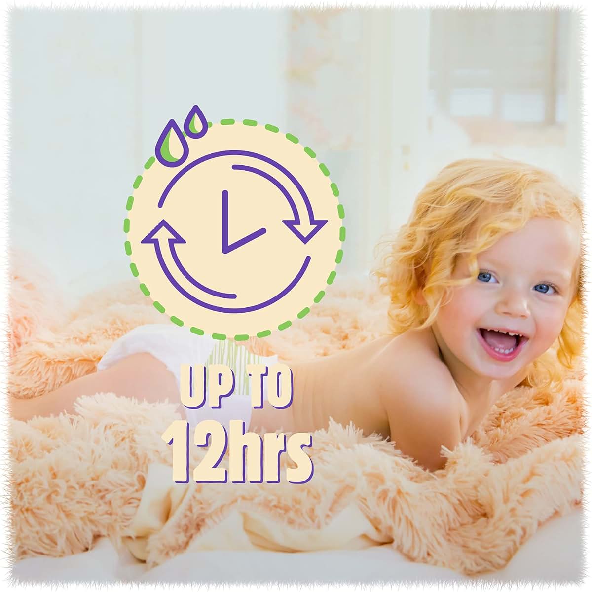 QUALITY 1st Cuties Complete Care Baby Diaper, Unisex, 36 ct (photo 2)