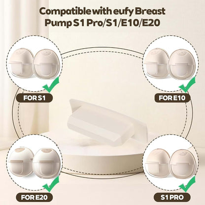 Breast Pump Spout Cap Replacement Kit for eufy Pumps