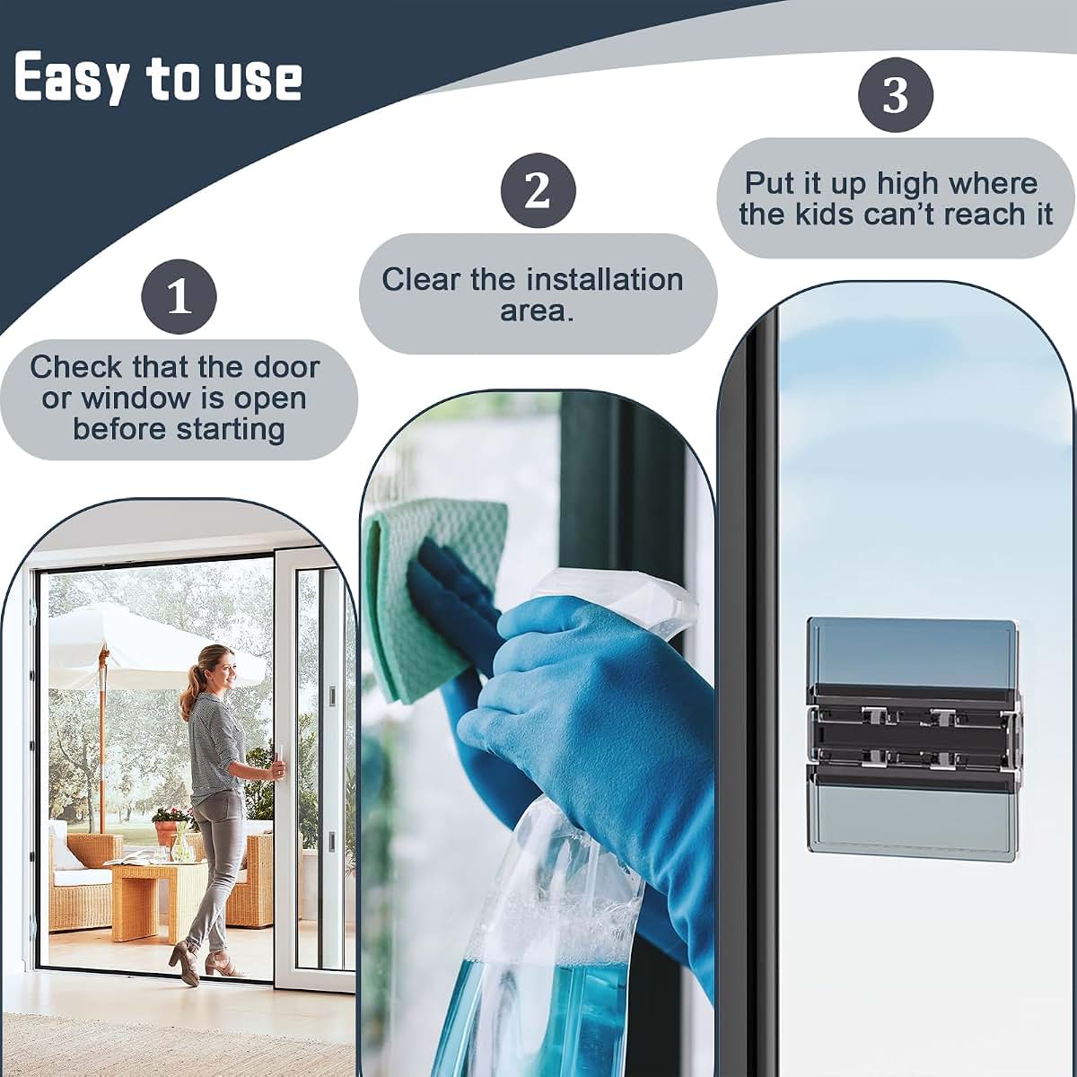 2 Pack Child Safety Proof Locks for Sliding Window Security