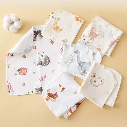 BabyOneStop Knitted Square Cotton Washcloth For Infants