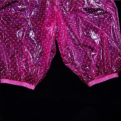 TAPIVA Adult Incontinence Pull-On Plastic Bloomers, Waterproof PVC Diaper Cover/Waterproof Reusable Anti-Side Leakage