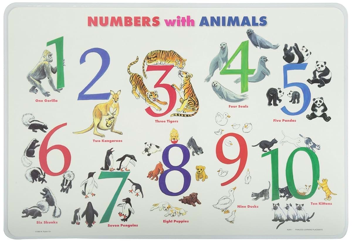 Painless Learning Place mats
