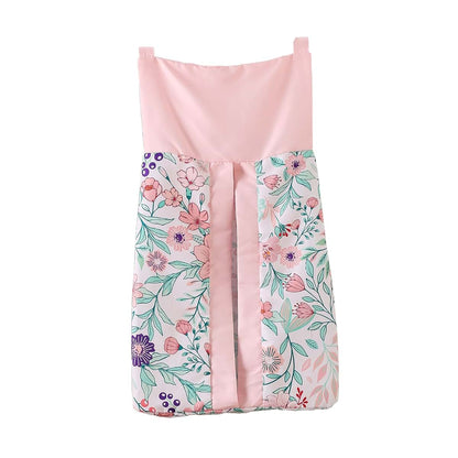 CribMATE Pink Floral Cot Diaper Organizer Bag for Baby Girl (photo 3)