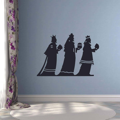All Things Valuable Three Wise Men Wall Sticker Vinyl Art