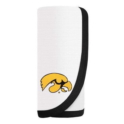 Creative Knitwear University Of Iowa Hawkeyes Collegiate Thermal Swaddling Blanket