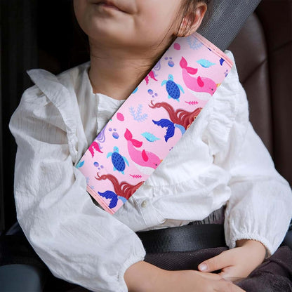 YR Seat Belt Cover For Kids, Mermaid Pattern
