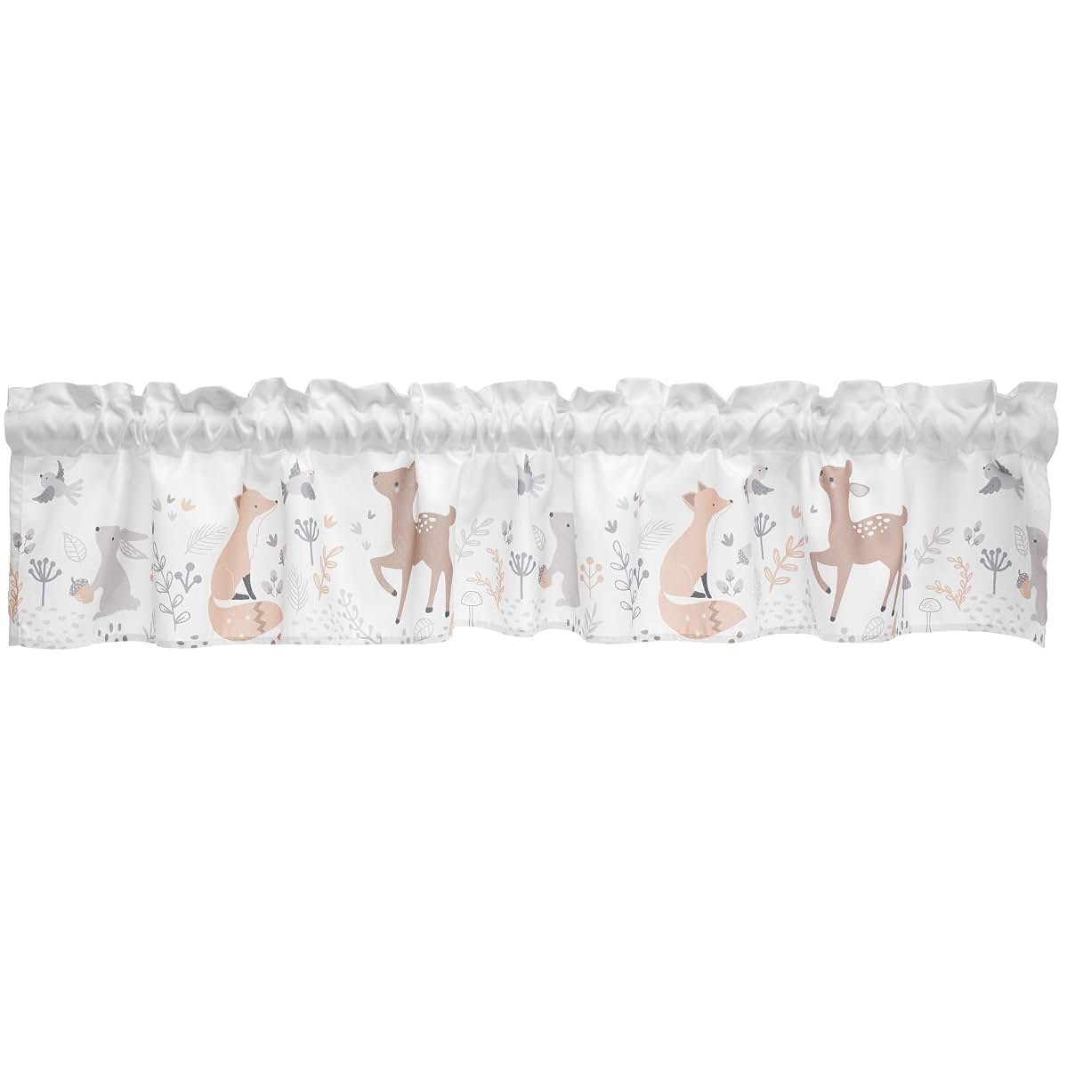 Bedtime Originals Deer Park Window Valance, 54" x 10", Microfiber