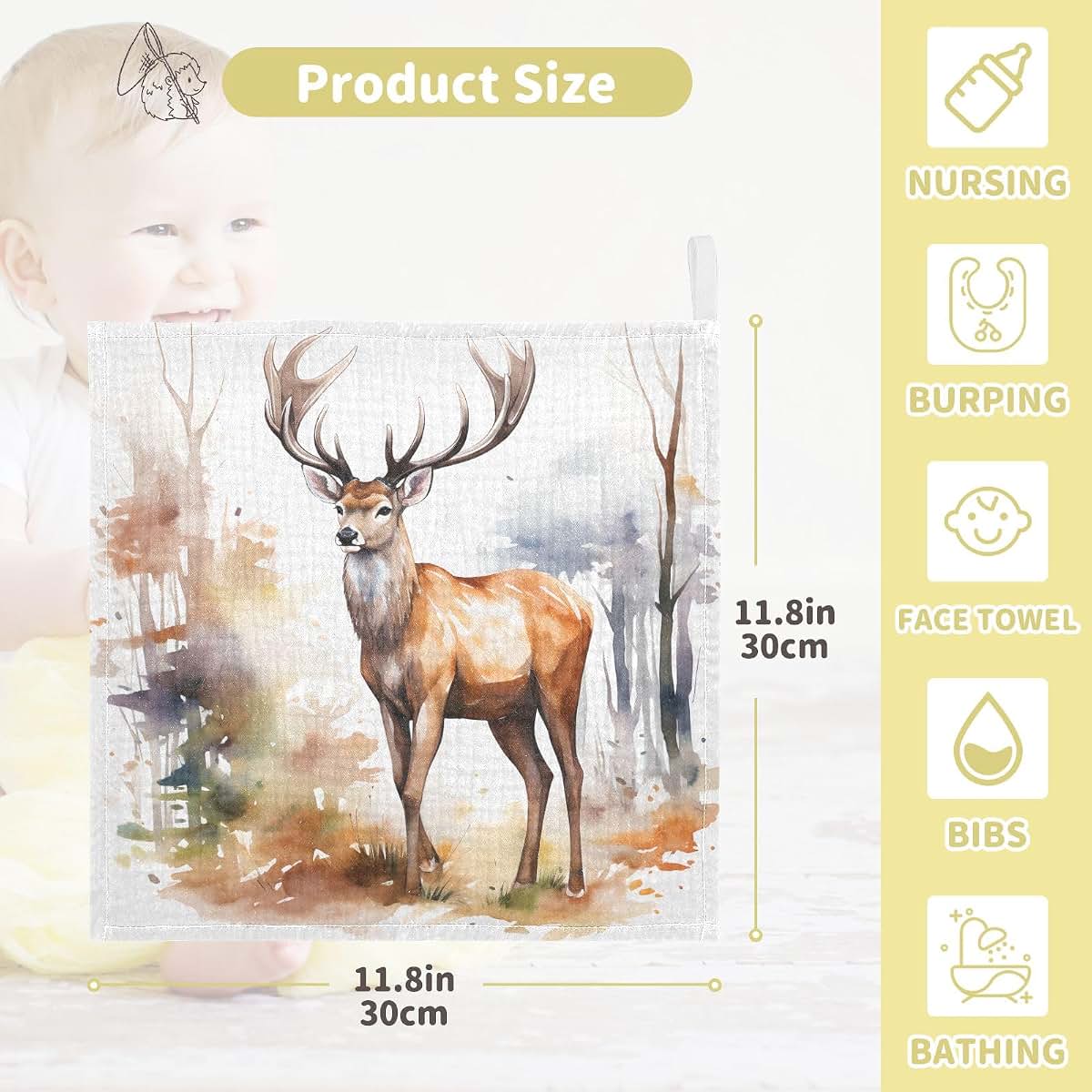 Household Bath Towels, Everyday Towels for Family Use