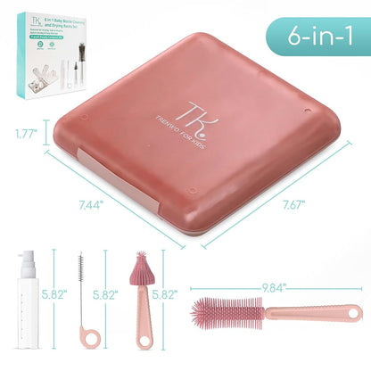 Trenwo Travel Bottle Cleaner Kit With Drying Rack (photo 3)