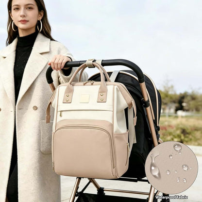 Arynpep Baby Diaper Bag With Insulated Pockets