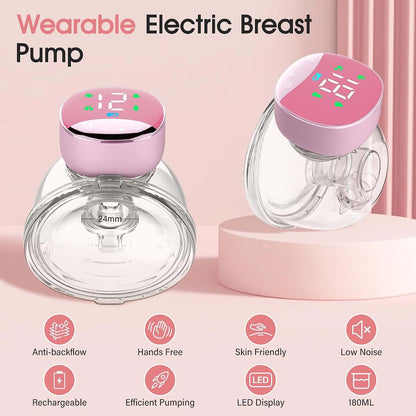 HyAdierTech Electric Breast Pump with 4 Modes & 12 Levels of Suction (photo 2)