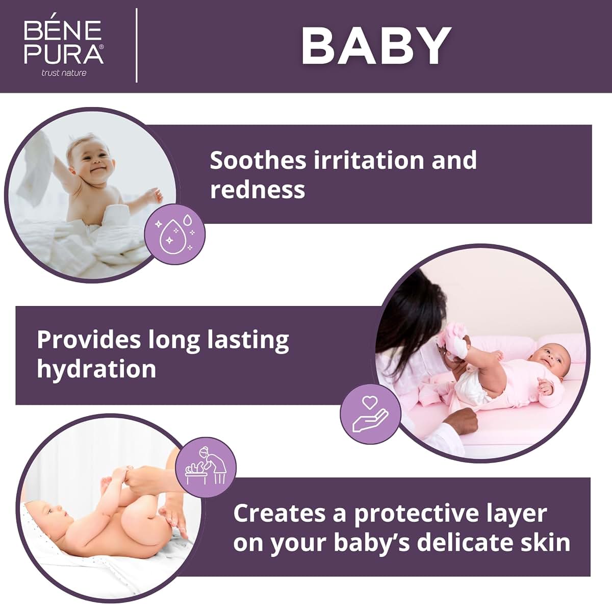 BenePura Natural Diaper Rash Ointment with Calendula