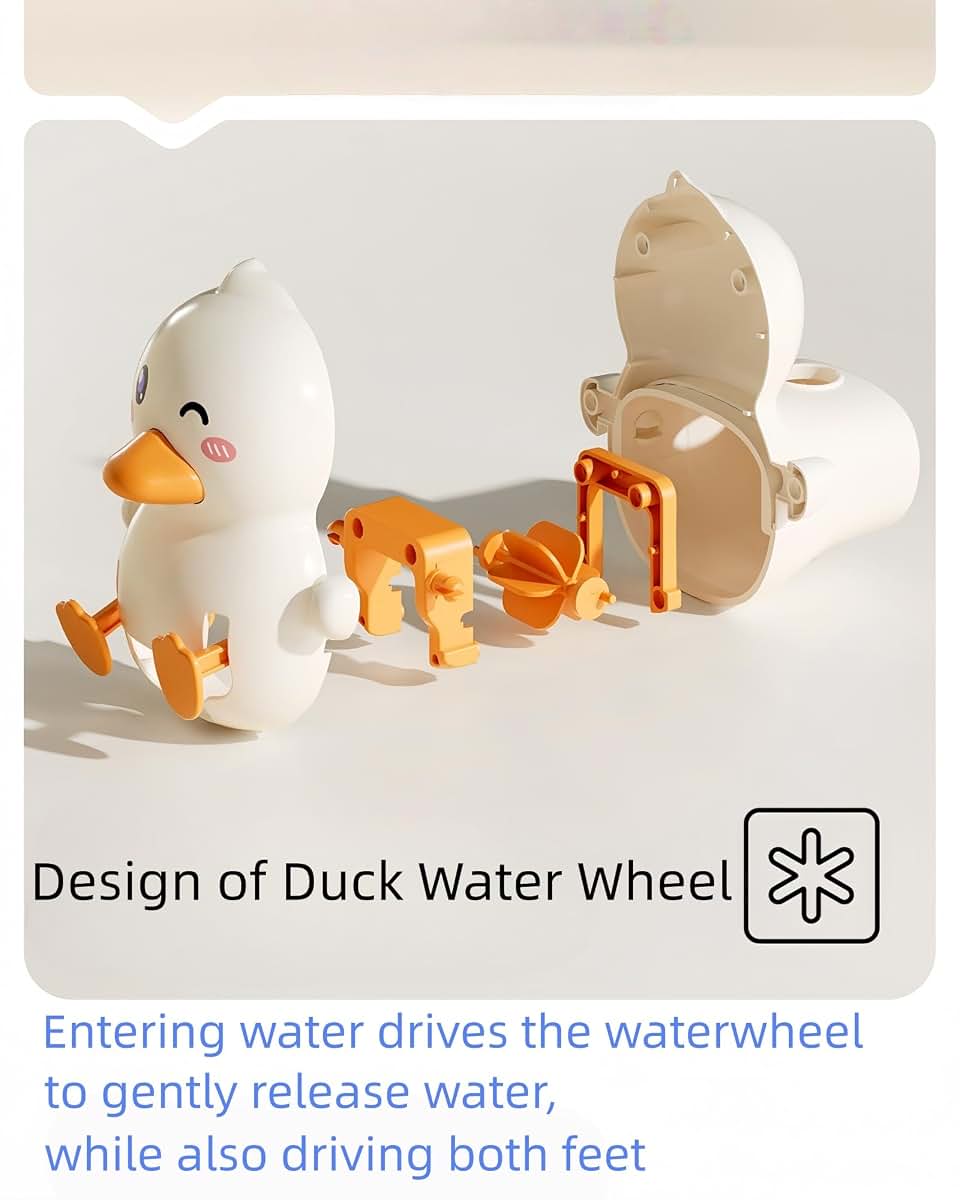 YXuan Toddler Faucet Extender Duck Design with Windmill (photo 3)