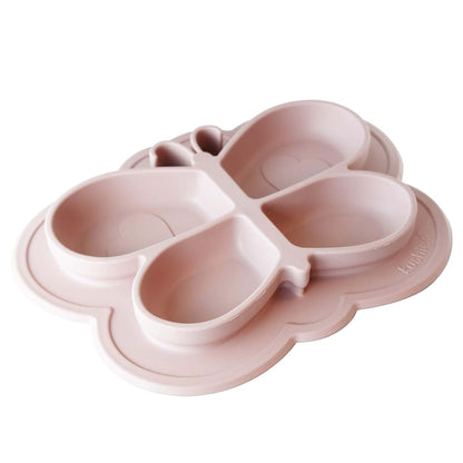 Kushies Silicone Divided Plate with Suction for Baby and Toddler