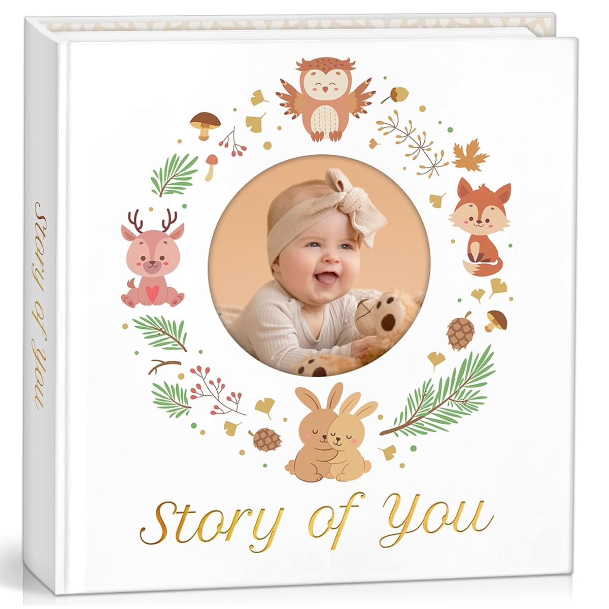 Eliz Sky Baby Memory Book – First 5 Years Milestone Journal