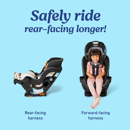 Graco Extend2Fit Car Seat - Adjustable Extension Panel, Gotham