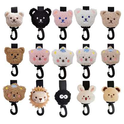 CHENGBEI Bear Baby Stroller Hooks Buggy Organizer Clips with 360 Degree Pram Design (photo 2)