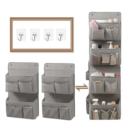 Someteth Wall Hanging Organizer for Door, Bathroom, or Closet Storage