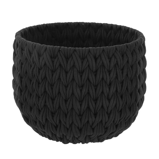 Large Woven Rope Decorative Storage Basket for Home Organization