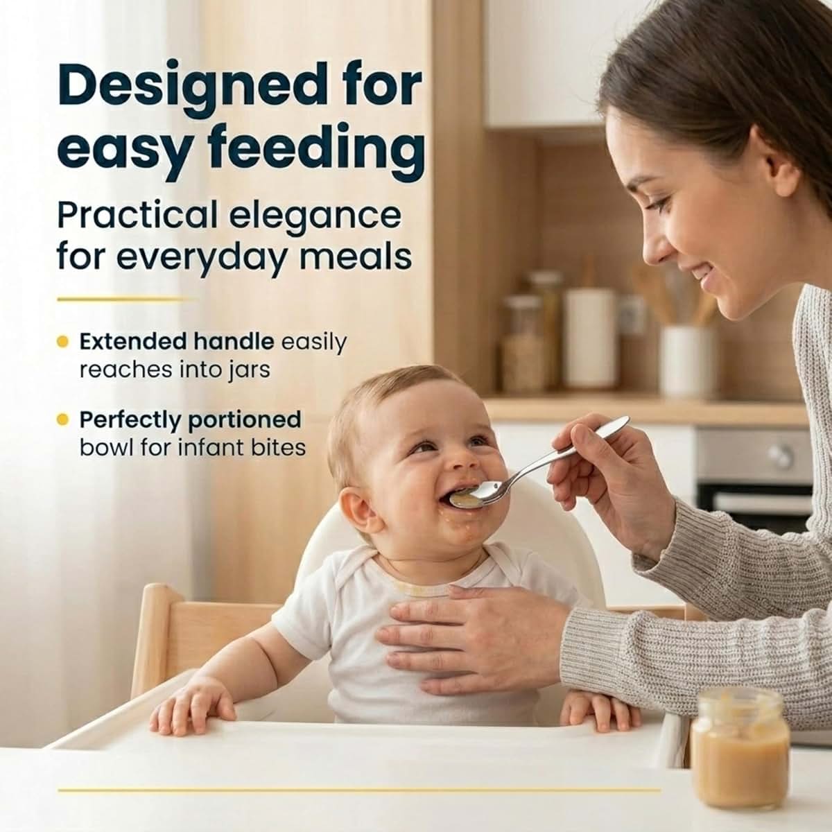 Creative Gifts International Baby Silver Feeding Collection | Silverplated Spoon & Fork Keepsakes | Elegant Gift Box (photo 3)