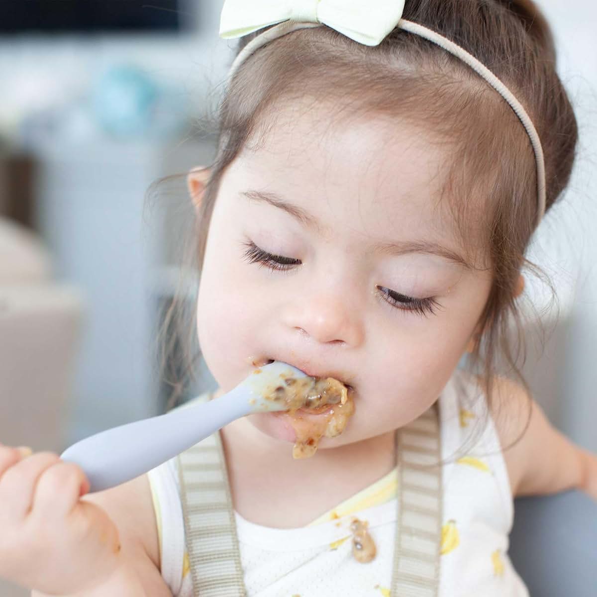 321 Grow Easy Learn Baby Spoon Set (Sea Foam) (photo 3)