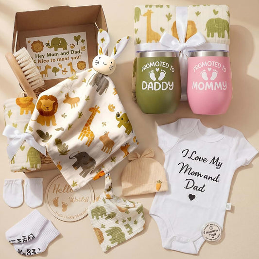 Babesnug Baby Shower Gifts Set for New Parents, Pregnancy & Postpartum Essentials for Mom-to-Be, Gender Reveal Gifts