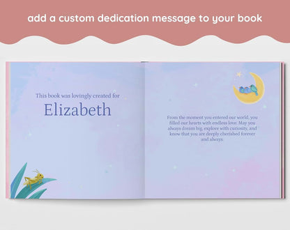Luna Studios Personalized Baby Memory Book With Custom Name (photo 2)