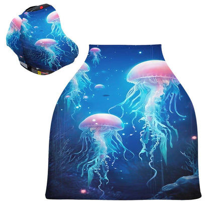Jellyfish Multi-Use Baby Car Seat Cover for Stroller & Canopy