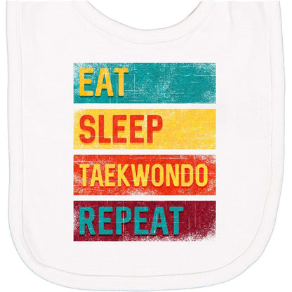 Taekwondo Martial Arts Newborn Bib for Infants