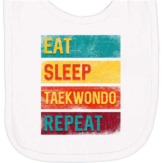 Taekwondo Martial Arts Newborn Bib for Infants