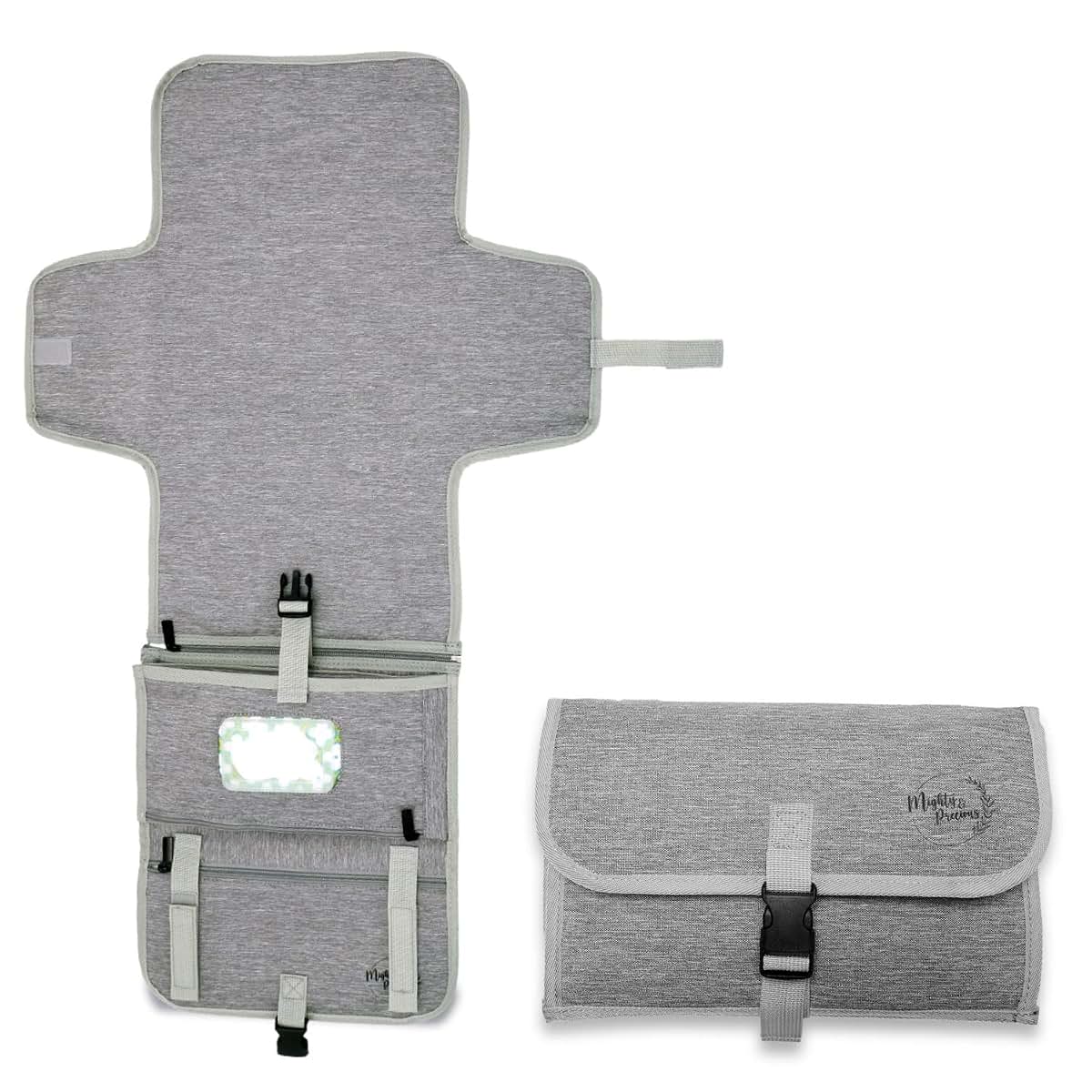 Mighty and Precious Portable Waterproof Baby Changing Pad (photo 2)