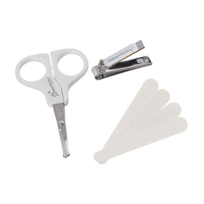 Dreambaby 6pc Baby Manicure Grooming Set With Safety Scissors