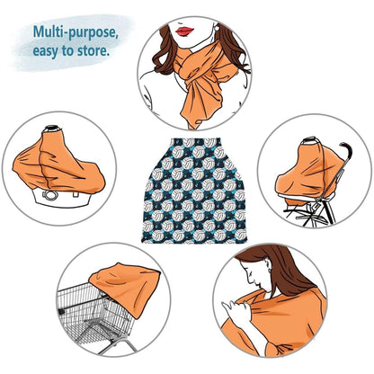 Stroller and Car Seat Canopy Cover | Elastic Multi-Use Baby Privacy Screen