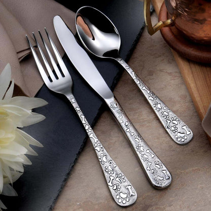 Liberty Tabletop Oliver Puppy 18/10 Stainless Steel Flatware Set