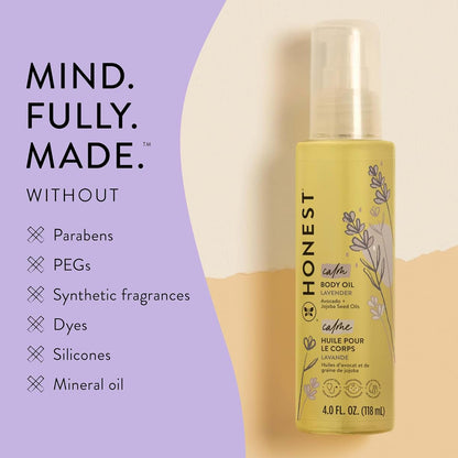 The Honest Company Lavender Infused Body Oil, 4.0 fl oz (photo 2)