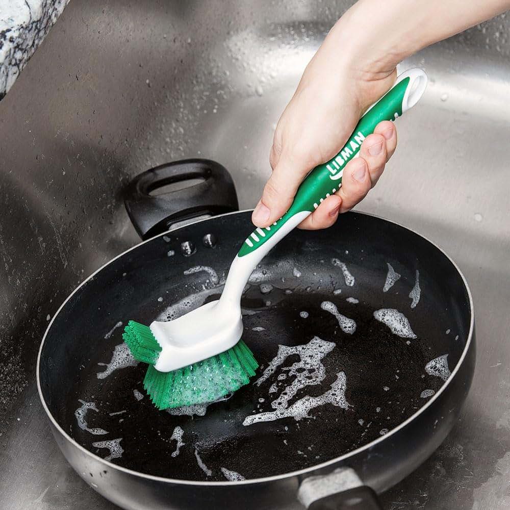 Libman Bottle & Dish Kitchen Brush Kit with Straw Cleaner (photo 3)