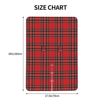 CAYKWVZ Red Black Buffalo Scottish Tartan Plaid Checkered Baby Car Seat Canopy Cover Multi Use Shower Gift, Nursing