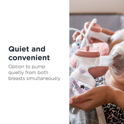 Tommee Tippee Made For Me Double Electric Breast Pump With Bottles