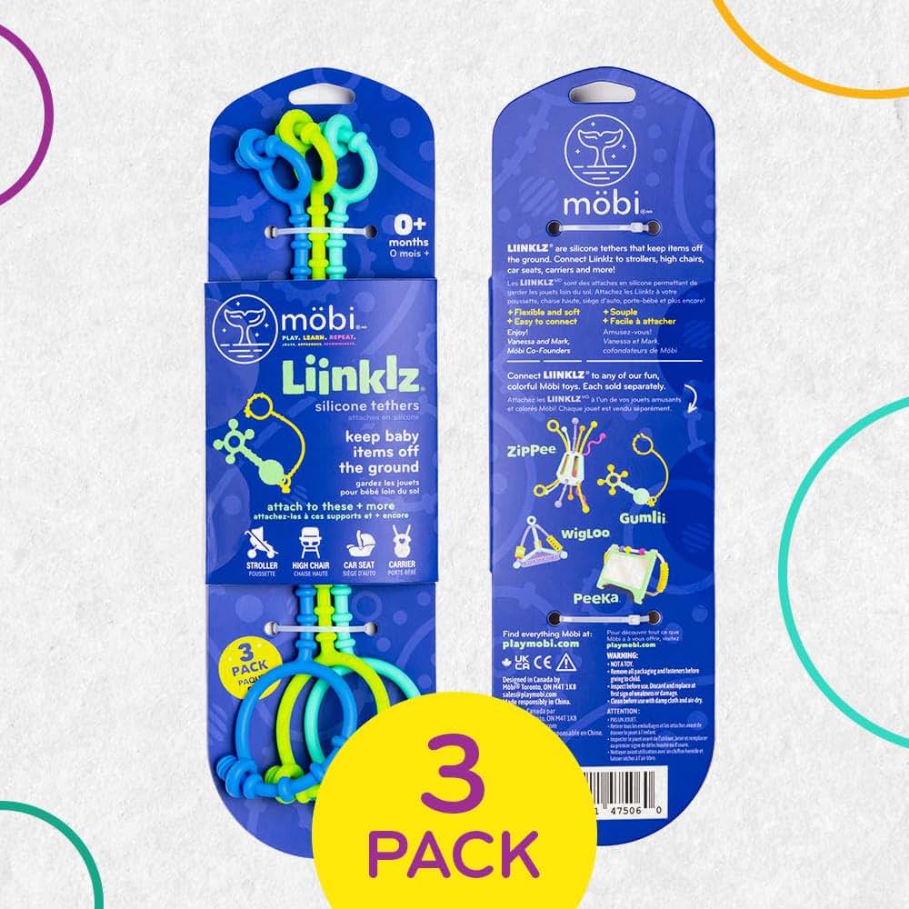 Möbi Liinklz Silicone Security Straps (3 Pack) (photo 3)
