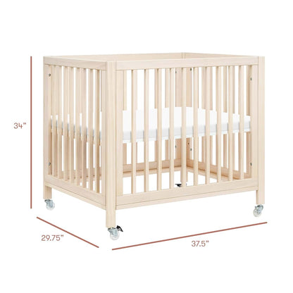 Babyletto Rolli All-Stages Midi Crib Conversion Kit in Washed Natural