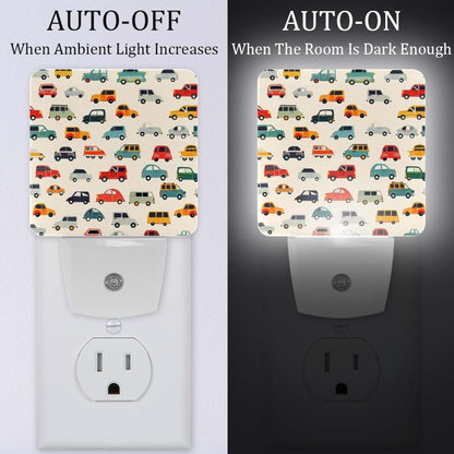 gjmiuiuiui NEWzone Vehicle Car Plug-in LED Night Light, 2-Pack, Dusk to Dawn Sensor