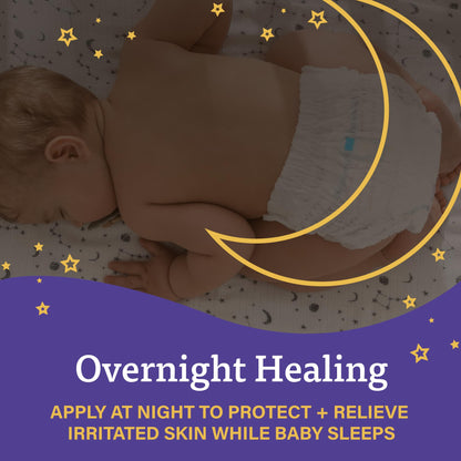 A+D Overnight Diaper Rash Ointment with Lavender