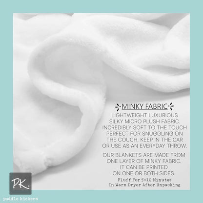 CarefreeTees Personalized Baby Name Blanket Monogrammed (photo 4)