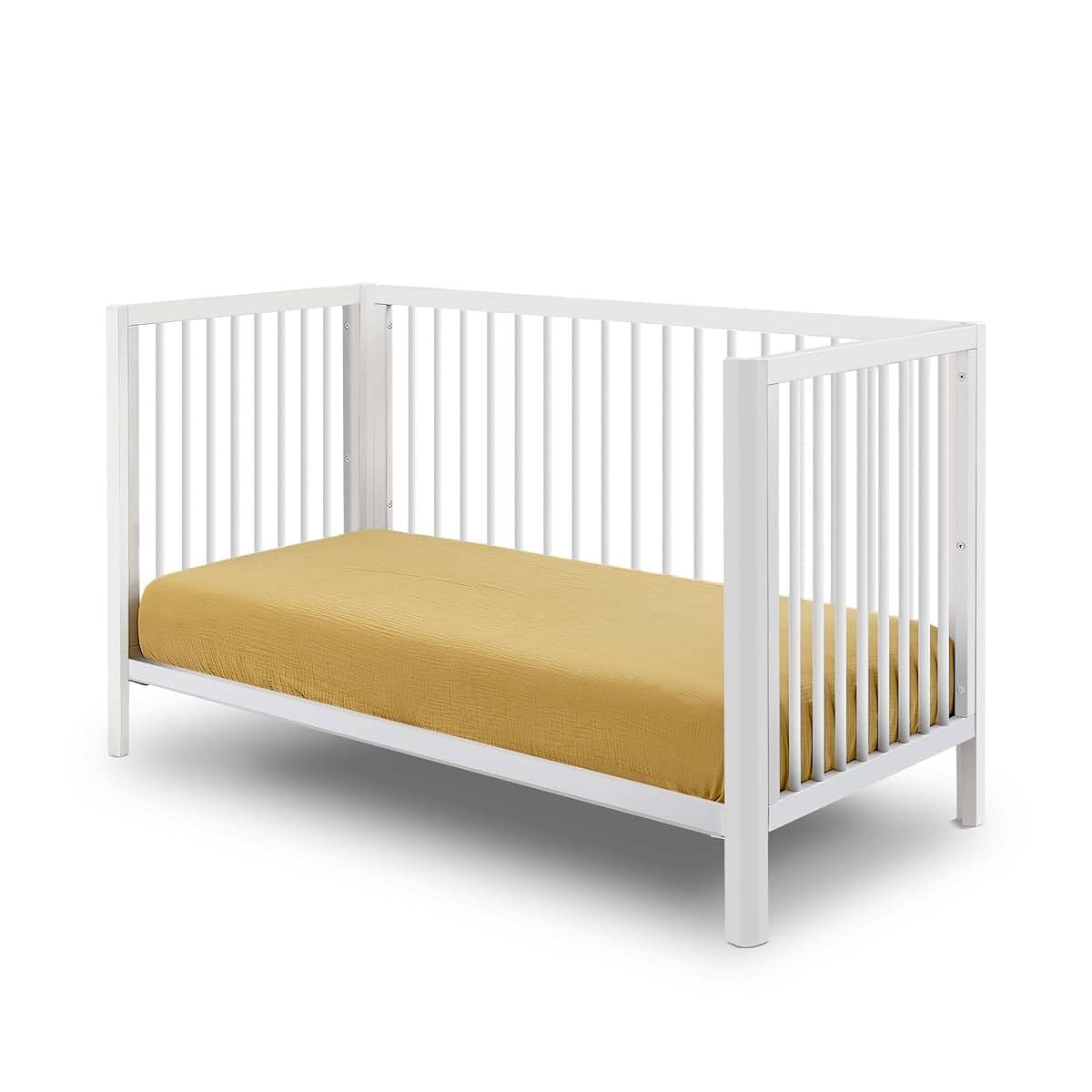 Sorelle Happy Lux 3-in-1 Crib - White (photo 3)