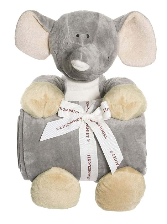 Teddykompaniet Diinglisar Elephant And Soft Blanket Set