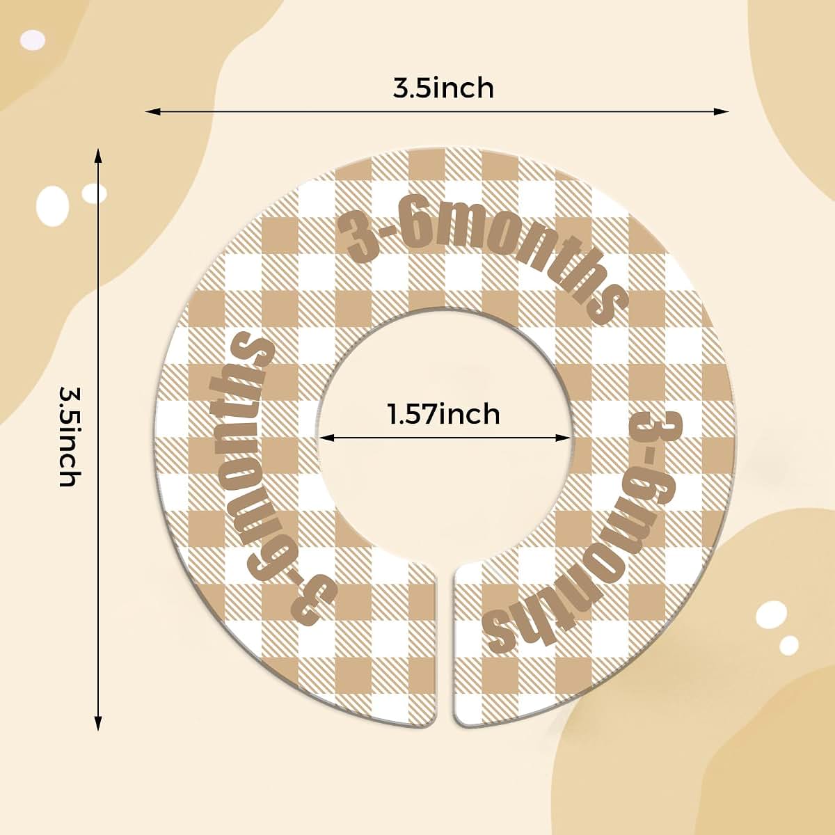 WSICSE Baby Closet Dividers 8-Piece Set