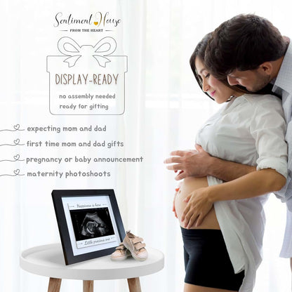 Sentiment House Ultrasound Picture Frame With Ceramic Tile