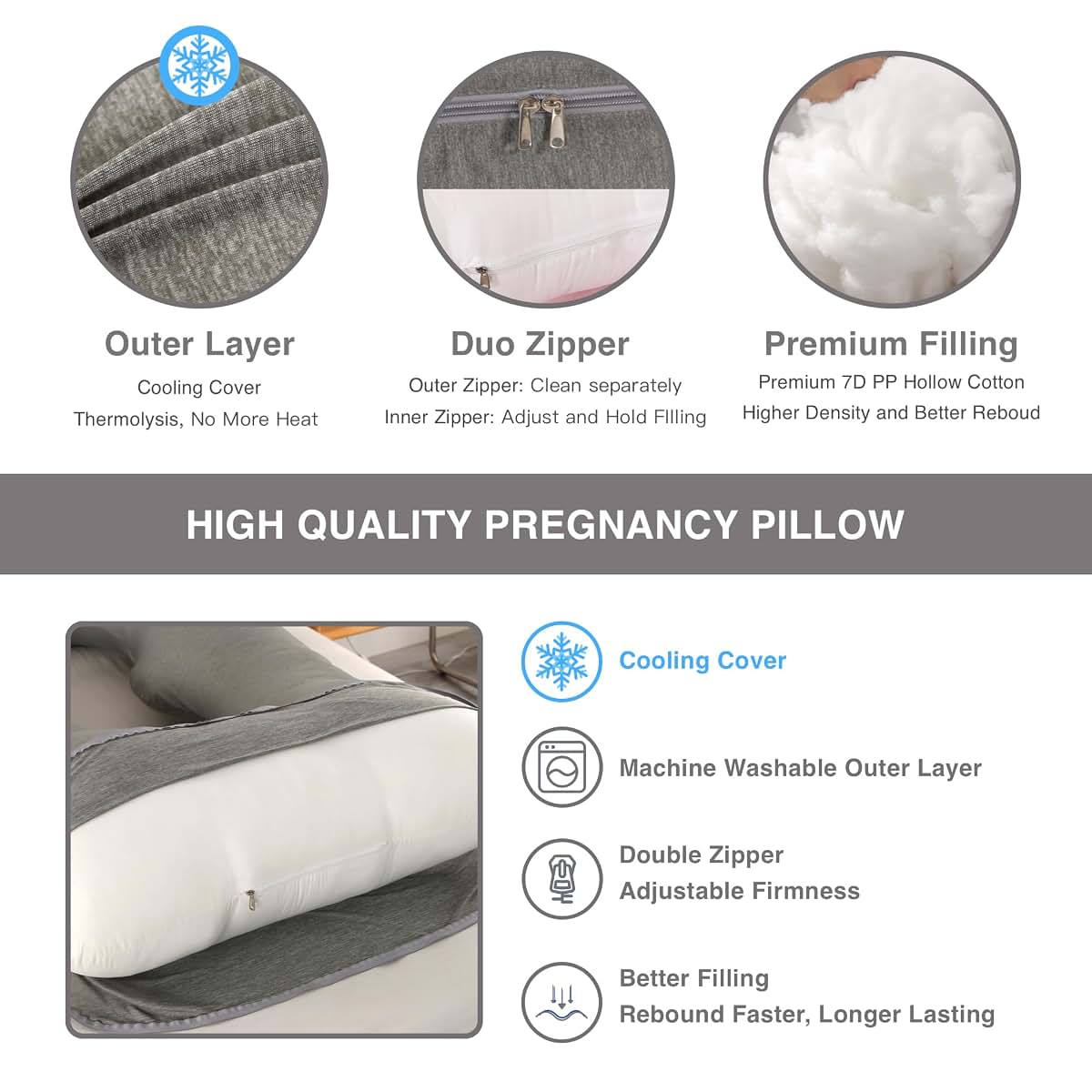 Baby and Toddler Support Pillow for Rest and Sleep Comfort